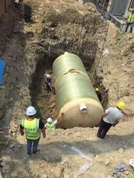 大港区南部县养猪场玻璃钢化粪池项目